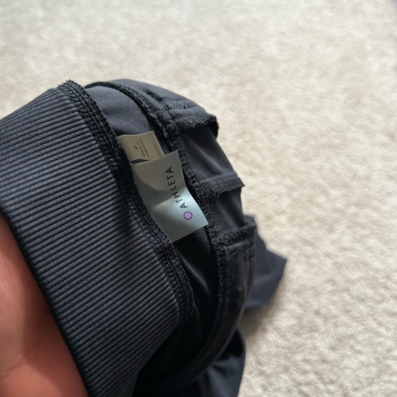 Athleta Black Women's Jogger Pants with Pockets Size 0 - Picture 6 of 8